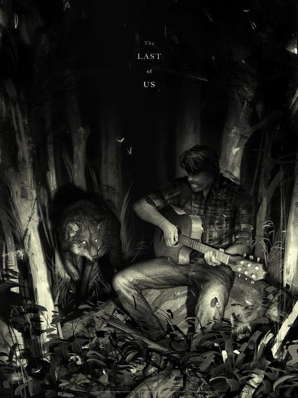 MONDO PS4 最後生還者 The Last Of Us 2018 爆發日 限量海報