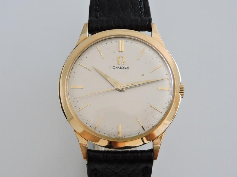 原裝真品 正14K金 OMEGA 歐米茄 經典(420)2方位調校手上鍊古董機械男錶 女錶 中性錶