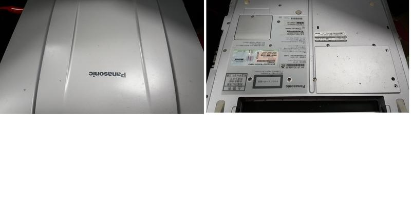 二手日本制Panasonic CF-Y7AWDBJR(上電無反應面板目視無破無配件硬碟記憶體當測試報零件機)