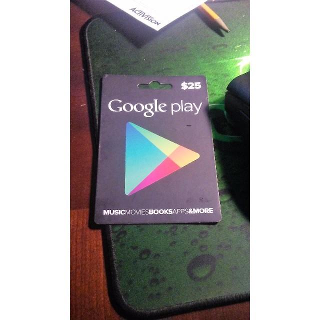 美國 google play gift card 25 US 美金 安卓 谷歌  另售 10 塊 保證合法購得 