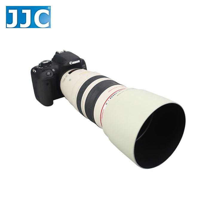 找東西JJC副廠Canon白色ET-83C遮光罩相容原廠佳能EF 100-400mm f/4.5-5.6L IS USM