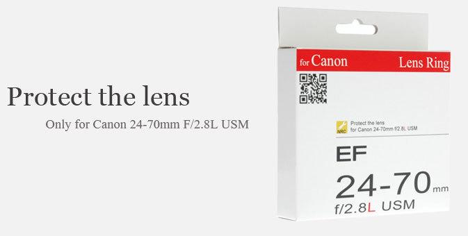 【NRC】 Lens Ring for Canon24-70mm F/2.8L USM(一代) 變焦皮 小紅圈