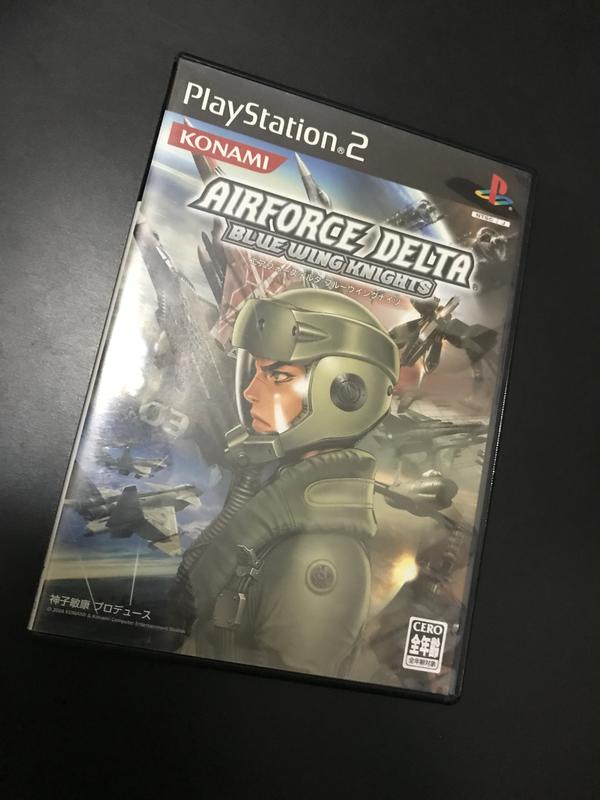 PS2 正版遊戲日版AIRFORCE DELTA 空戰雄鷹藍翼騎士| 露天市集| 全台