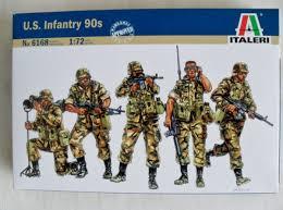 ITALERI 義大利模型 6168 U.S. Infantry 90s 美國步兵90年代 1/72