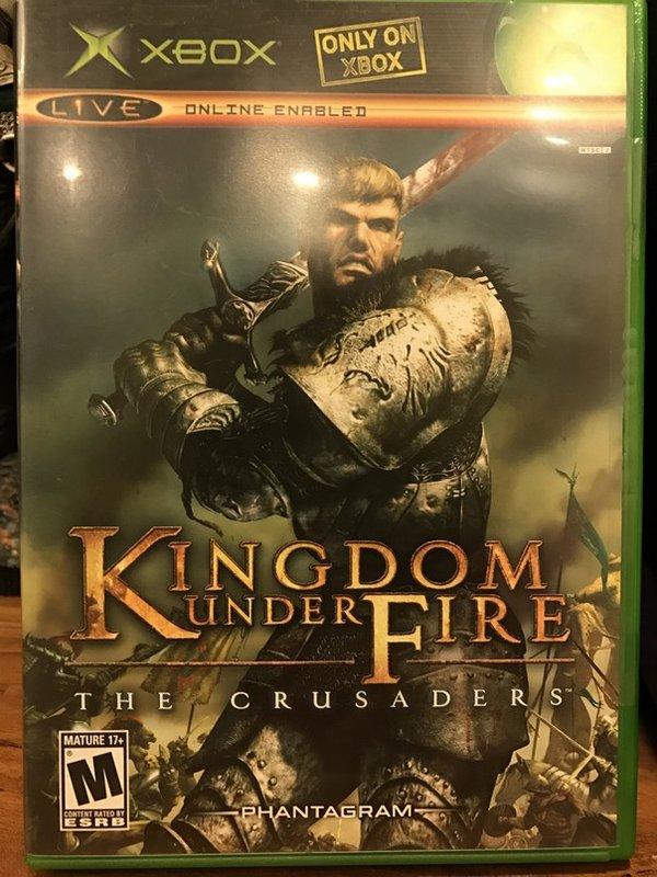 KINGDOM UNDER FIRE: THE CRUSADERS (熾焰帝國) XBOX二手片