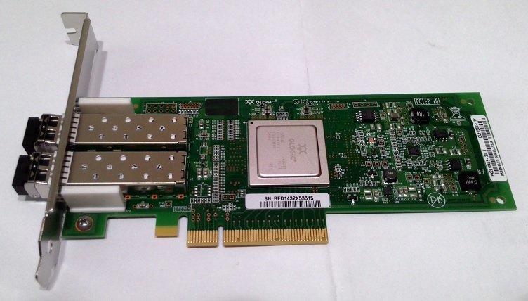 HP Qlogic QLE2562 8GB FC HBA PCI-E 2-port