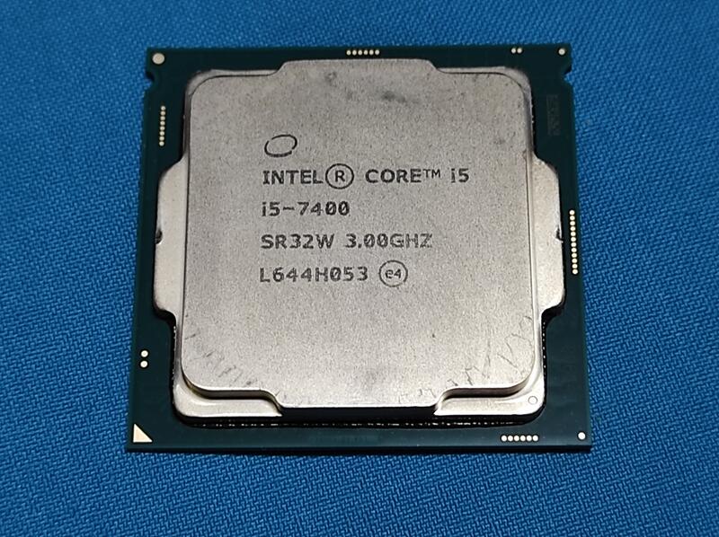 Intel Core i5-7400 3.0G/6M/有內顯/1151腳位第七代CPU 良品| 露天市集