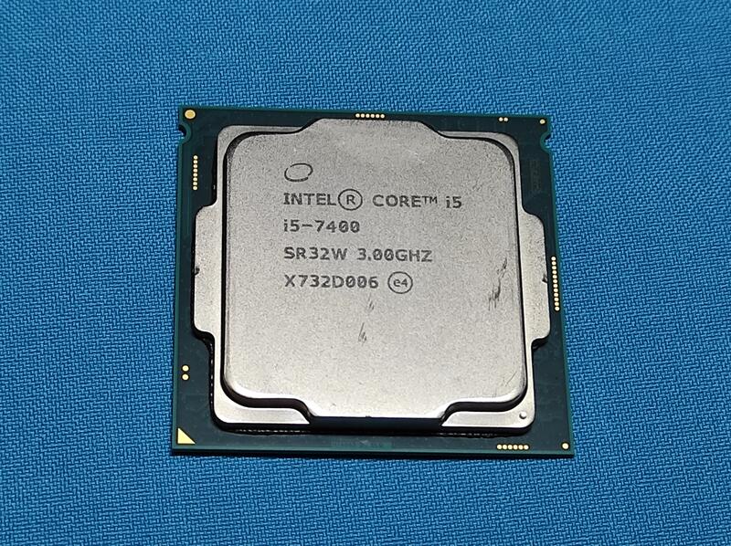 Intel Core i5-7400 3.0G/6M/有內顯/1151腳位第七代CPU 良品| 露天市集