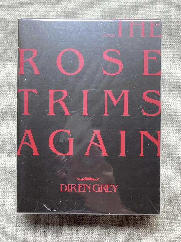 現貨 DIR EN GREY TOUR08 THE ROSE TRIMS AGAIN [2DVD+CD]<初回限定盤>