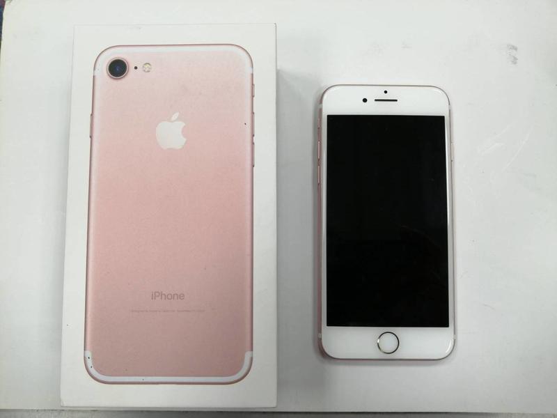 (台中手機GO)Apple iPhone 7 128G 盒裝9成新中古機(玫瑰金)