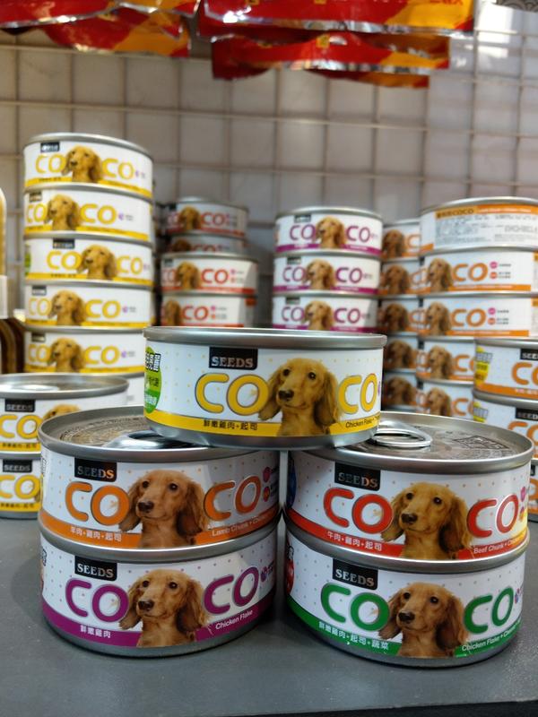 {Doggyshop}十箱免運 惜時 SEEDS 聖萊西 COCO 愛犬機能營養餐罐 80g 24罐/箱 狗罐頭 狗餐盒
