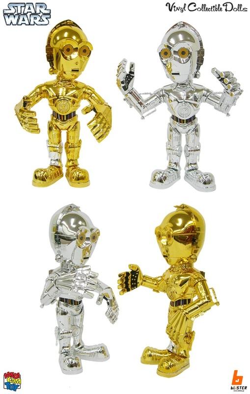 MEDICOM TOY - 美品　メディコムトイ　VCD STAR WARS C-3PO MEDICOM C-3PO Star Wars Action Figures & Accessories for