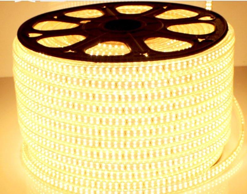 露營燈 暖白 2835 燈條 LED 燈帶 1米264燈 5米帶3米調光 戶外燈 防水燈 LED 台灣高級芯片