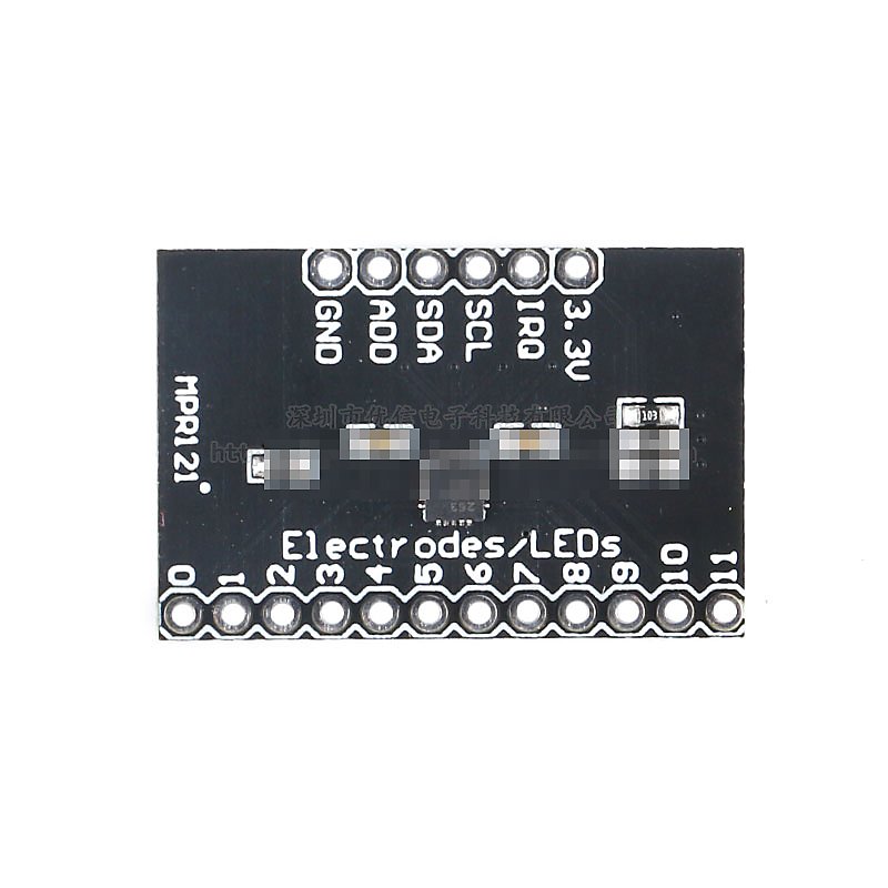MPR121接近電容式觸摸感測器模組 IIC介面 數位鍵盤 [414958]W2-200909