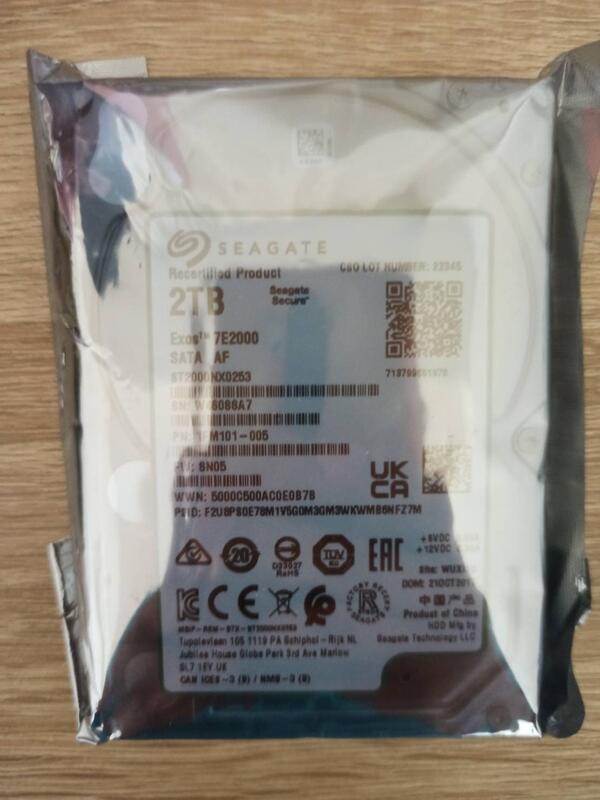 靜電袋包裝 希捷 2TB 硬碟 2.5吋 ST2000NX0253 企業級硬碟 只有一顆!! SATA3 7200轉