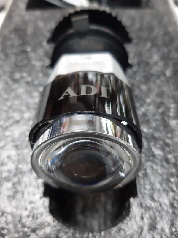 安豐二輪精品百貨--- ADI 2.5代直上魚眼LED大燈(合法LED燈型)