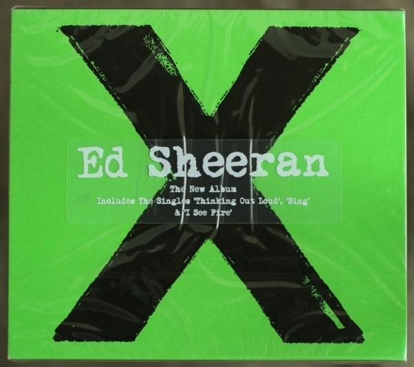《紅髮艾德》x專輯(英國進口豪華版) ED SHEERAN / X (Deluxe Edition)全新英版