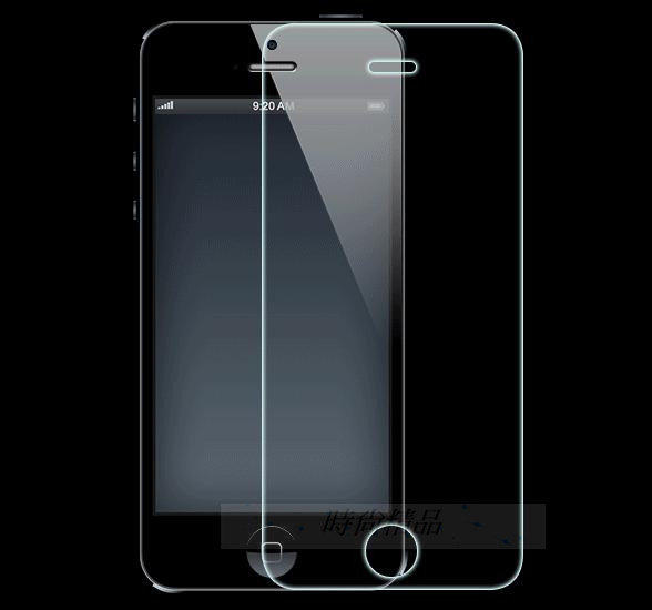 Iphone5 Iphone5S 超薄 Iphone 5 Iphone 5S 5C  鋼化玻璃貼  鋼化 玻璃貼