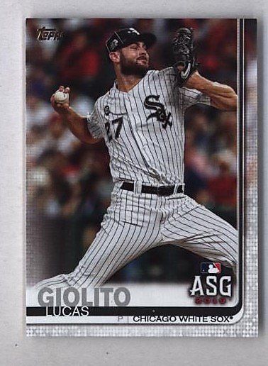 2019 Topps Update #US24 Lucas Giolito - Chicago White Sox AS 