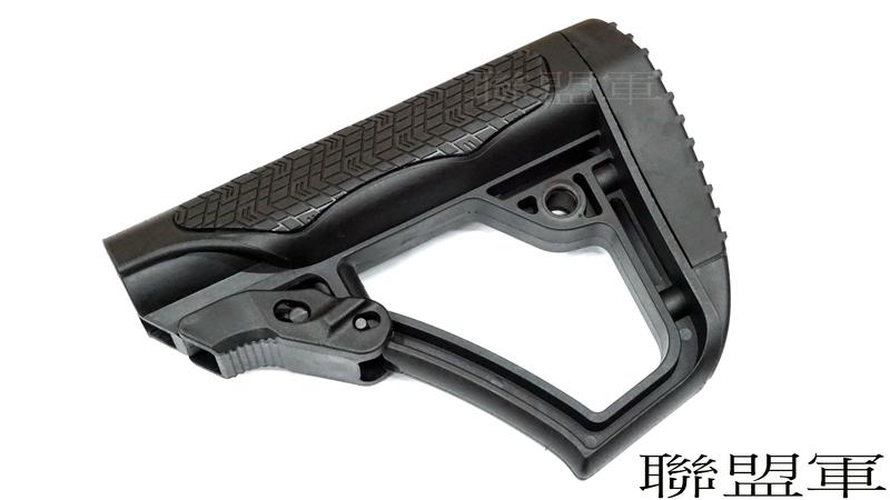 【聯盟軍 生存遊戲專賣店】DD Style MK18 / M4A1 RIS II 戰術槍托 黑色