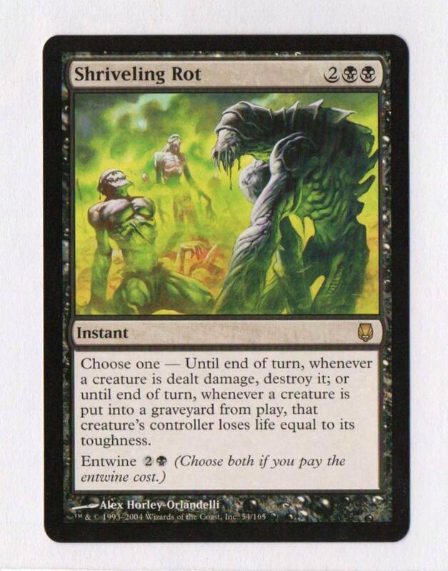 [MAGIC]魔法風雲會 DST 玄鐵 Shriveling Rot 枯萎凋零 英文版 R | 露天市集 | 全台最大的網路購物市集