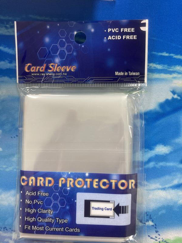 【貓腳印雙和店】卡套 第一層  透明卡套 SIZE； 65x90mm 適用遊戲:PTCG MTG WS FAB