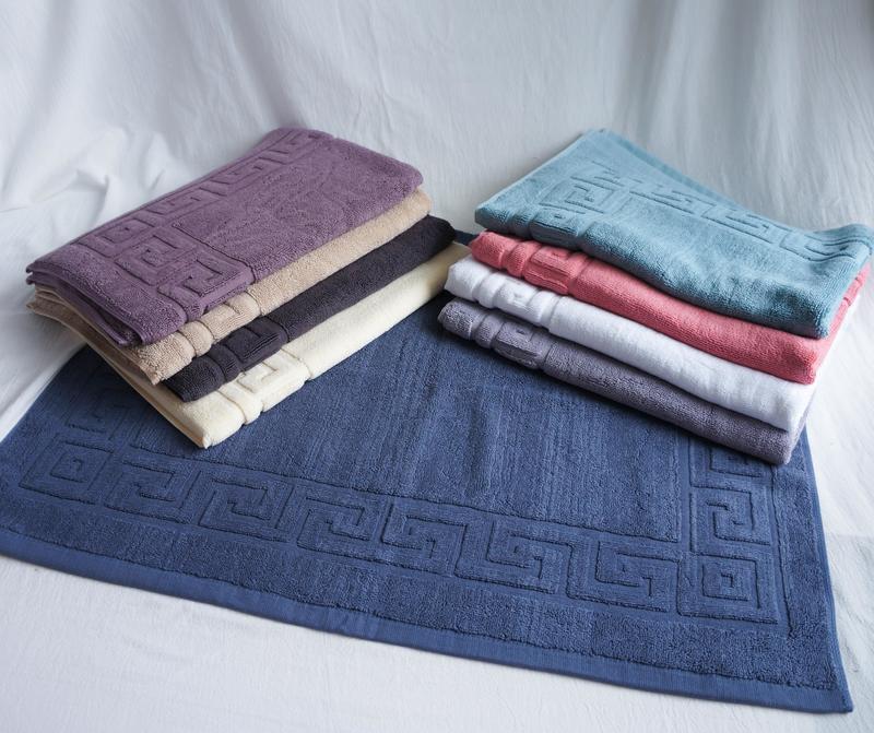 【MIT毛巾】雲林虎尾製造~100%純棉 萬字提花腳踏墊