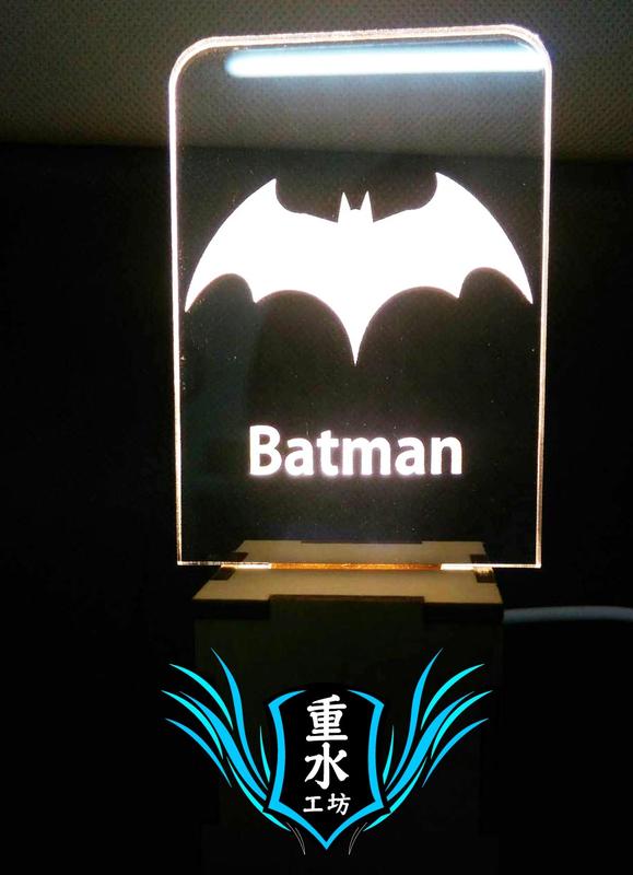 DC 蝙蝠俠 公仔 LED 小夜燈 裝飾燈 送禮訂製