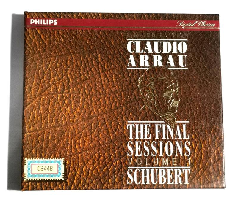 Arrau 阿勞最後錄音限量紙盒版舒伯特鋼琴奏鳴曲THE FINAL SESSIONS