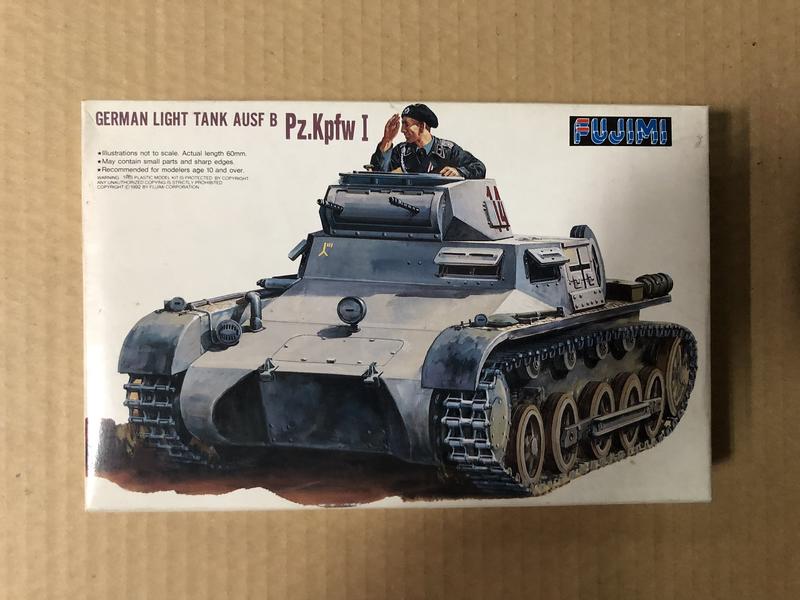 港都RC 特價!! Fujimi 1/76German Light Tank Ausf B Pz.Kpfw(76023)