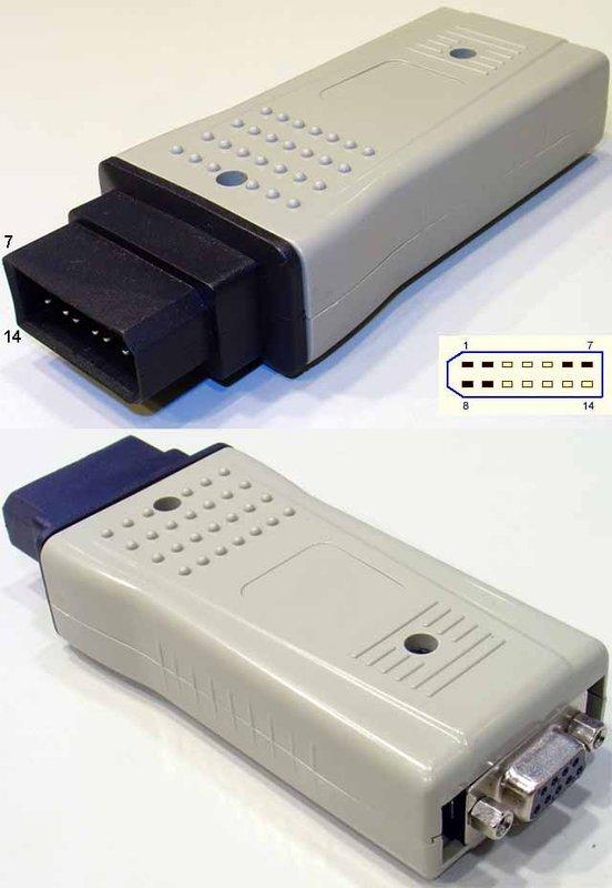 士林-Nissan Infinity專用診斷 Consult DDL14pin RS232 USB 1989~2000