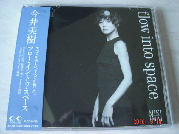x日版CD-- 今井美樹-- flow into space ( 無附側標)