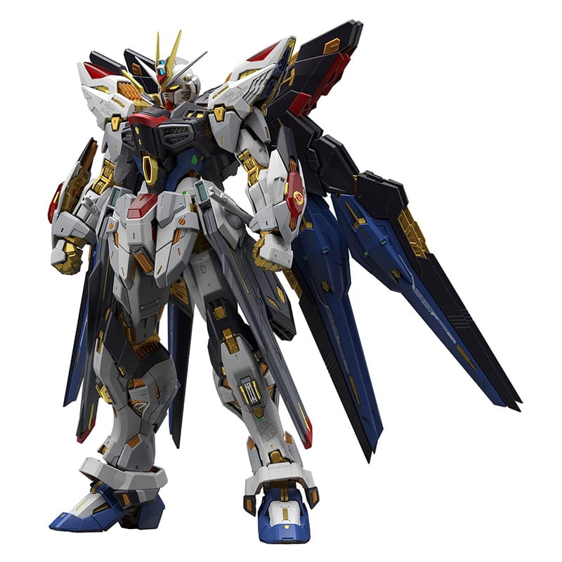 【模動王】現貨 含雪焰水貼 BANDAI 萬代 MGEX 1/100 攻擊自由鋼彈 + MG 沙薩比 SAZABI KA