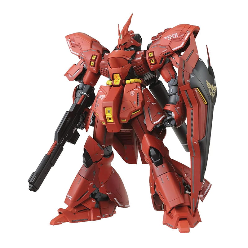 【模動王】現貨 含雪焰水貼 BANDAI 萬代 MGEX 1/100 攻擊自由鋼彈 + MG 沙薩比 SAZABI KA