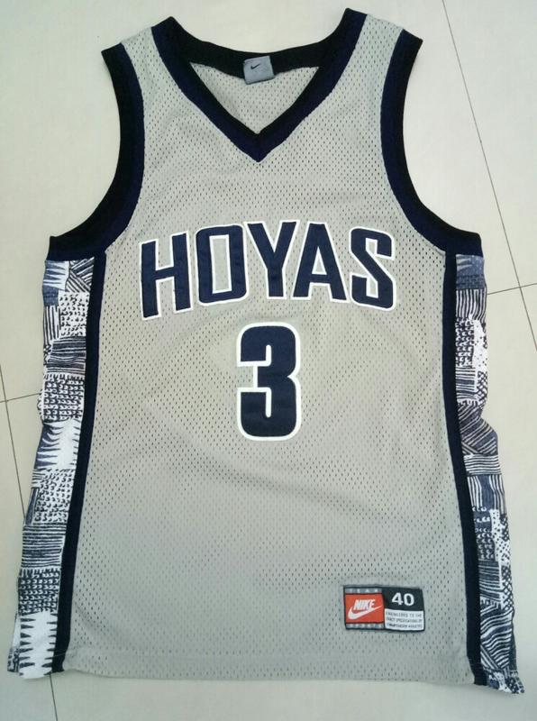 95%新 Allen Iverson #3 Hoyas AU 球員版 Nike 40