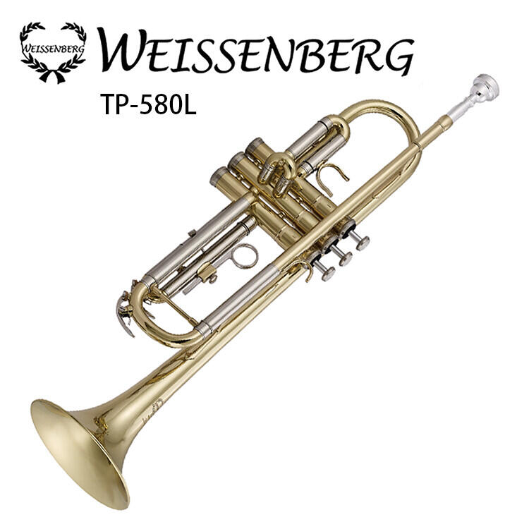 WEISSENBERG 韋笙堡 銅管小號 宇宙系列TP-580XL-黃銅小號/金漆表面/附原廠盒【樂器零件王】