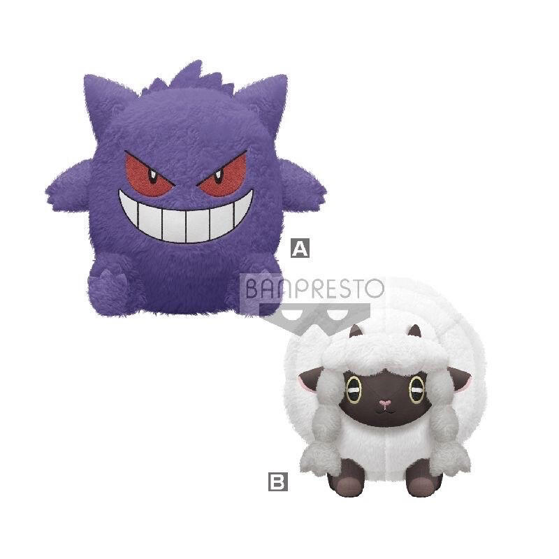 耿鬼 毛辮羊 神奇寶貝 日本正版 寶可夢 景品 BANPRESTO 收藏 生日 送禮 娃娃 Pokémon 玩偶 擺設