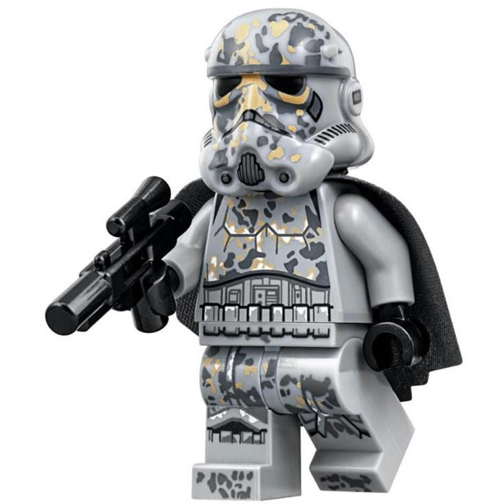 LEGO 樂高 星際大戰人偶 han solo 外傳系列  暴風兵 白兵 含武器披風 75211