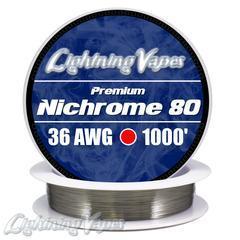 【SS VAPE】美國 Lightning Vapes Ni80 36AWG 1000FT 藍牌發熱絲