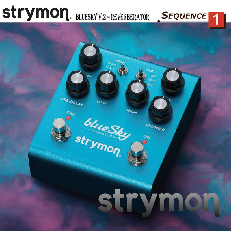 爵士樂器】公司貨Strymon BlueSky V2 Reverb 殘響效果器二代| 露天市集