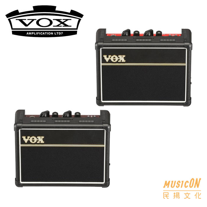 缺【民揚樂器】VOX AC2 Rhythm 電吉他音箱 電貝斯音箱 迷你音箱 破音 節奏機 調音 可裝電池
