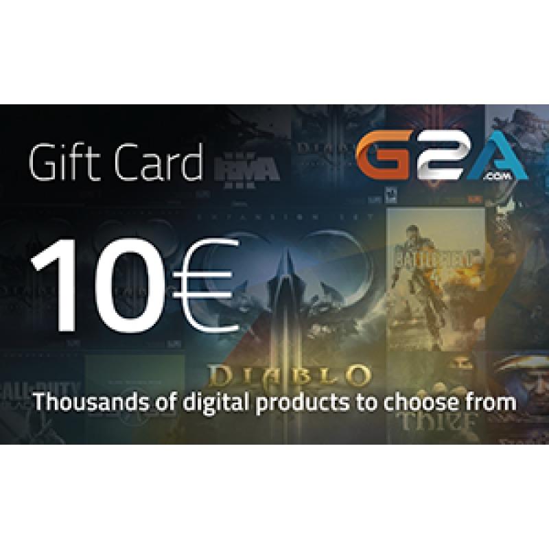 ★閃電發貨★ 超商繳費 G2A Gift Card 吉集卡 10歐元 序號