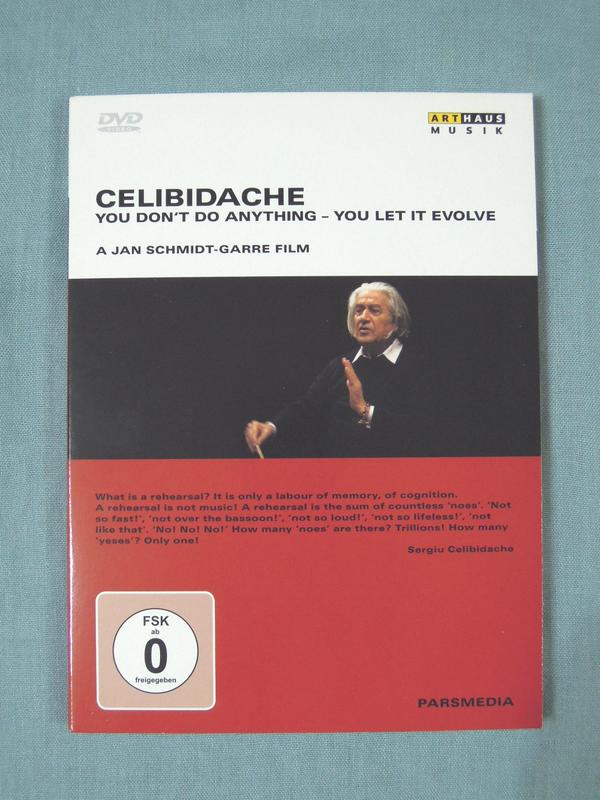 CELIBIDACHE-You don't do anything-You let it evolve (DVD)