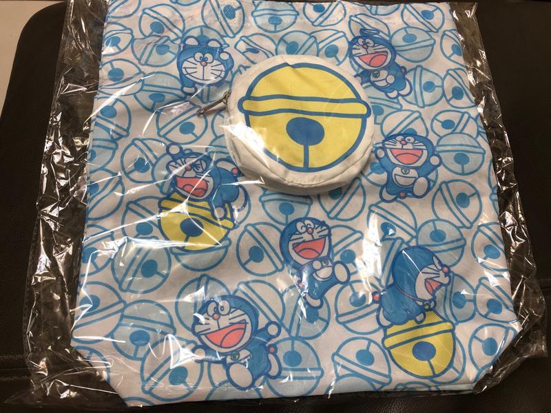 [HMV限定] Doraemon 哆啦A夢 小叮噹 環保袋 (可收納到鈴鐺裡)