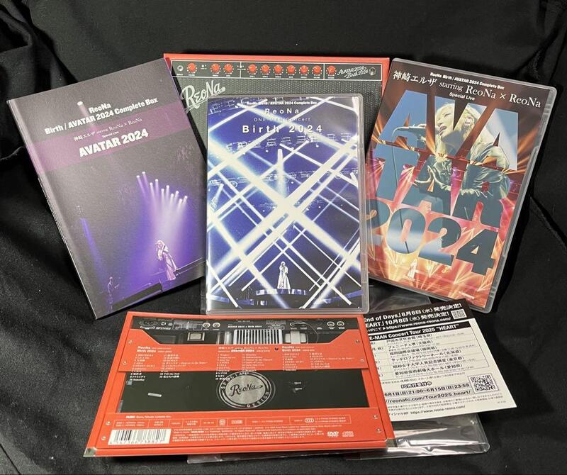 代購ReoNa ONE-MAN Concert Birth / AVATAR 2024 Complete Box