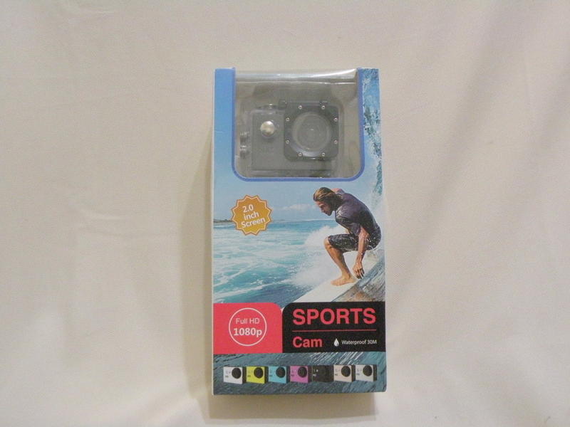 Sports Cam 1080P 防水運動型攝影機 - 黑色