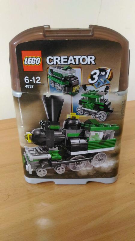 樂高LEGO【絕版收藏品】#4837 Creator 3in1 創意百變-迷你火車 Mini Trai (三合一可參考)
