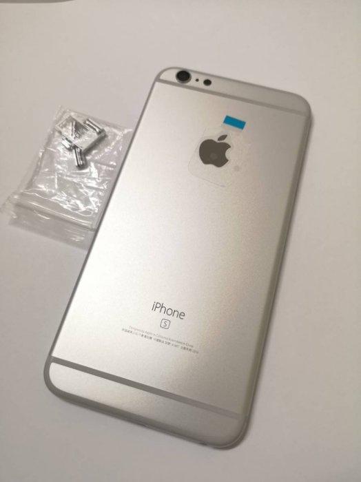 [一年保固]蘋果 Apple iphone 6SP 原廠背蓋(含側按鍵) 贈手工具 銀色 原廠規格