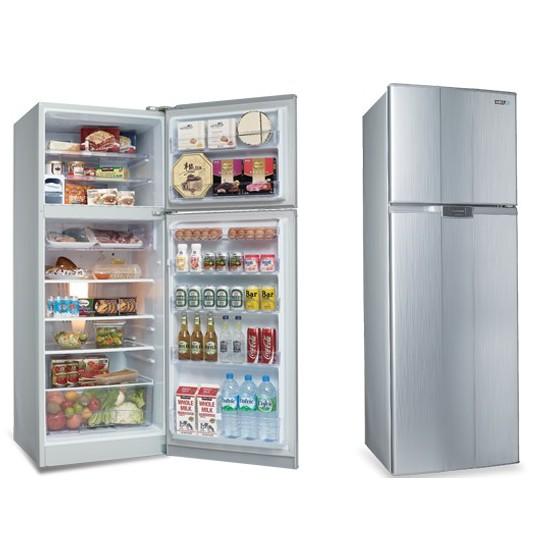 賣家免運【SAMPO聲寶】SR-A46G(S2)璀璨銀定頻雙門455公升冰箱