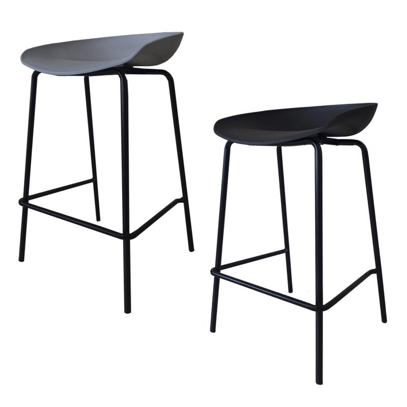 【YOI傢俱】達納吧台椅/高腳椅 YBD-8116HM 2色可選 黑色/灰色